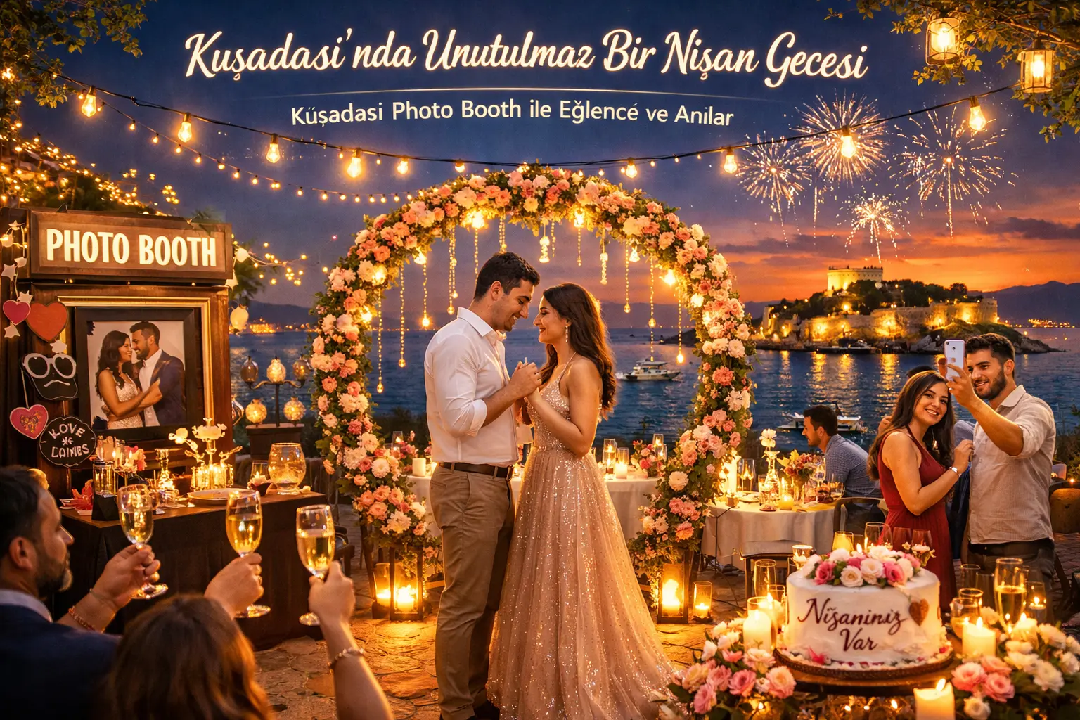 Kuşadası’nda Unutulmaz Bir Nişan Gecesi
